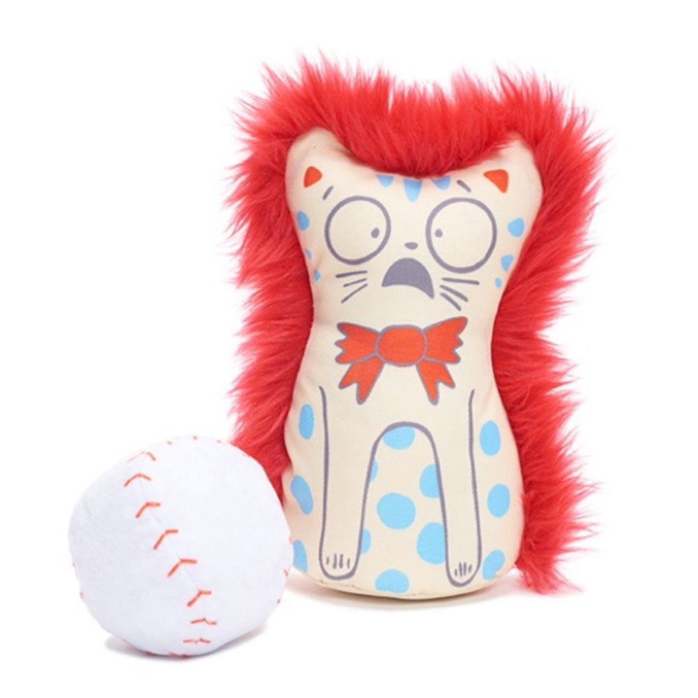 Barkbox Toys “Tippin’ Kitten Knockdown” NWT